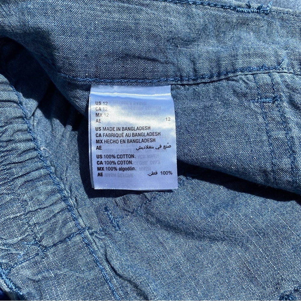 Karen Scott Lightweight Cotton Denim Shorts - Picture 7 of 7